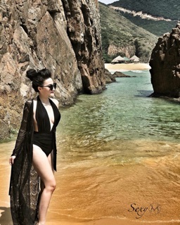 Áo choàng ren đi biển sexy  (kèm ảnh thật)