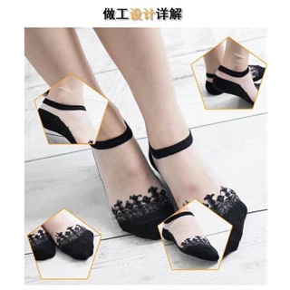 Combo 10 đôi tất hài ren công chúa