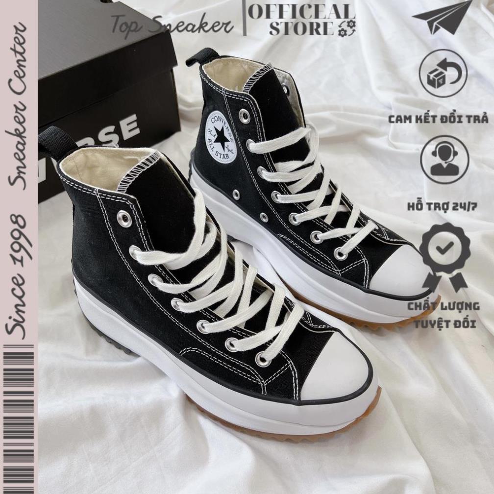 Giày thể thao Converse Run Star Hike Hi Black Hike High top CV cổ cao nam nữ độn đế