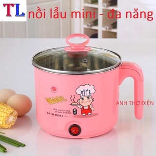 Nồi lẩu mini nấu mì - nồi lẩu đa năng