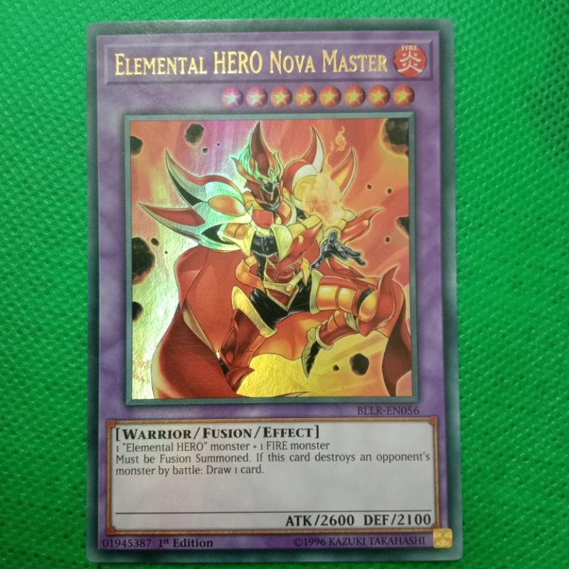 [Thẻ bài] Elemental HERO Nova Master BLLR-EN056