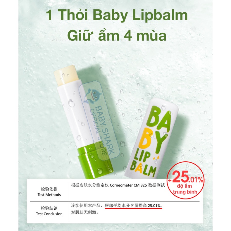 Son Dưỡng Môi Trẻ Em Baby Lip Balm 4g Cho Trẻ Em và Người Lớn Best Seller Tao Bao Dưỡng Ẩm, Chống nẻ Cao cấp