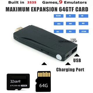 Máy Chơi Game Stick 4K chơi PS1 FC GBA SFC,... Tích hợp 10.000+ Game - HDMI Tặng 4 viên pin Bảo Hành 12 Tháng 5