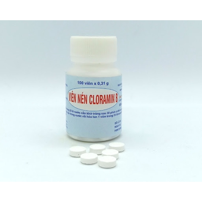 Viên nén kháng khuẩn Cloramin B