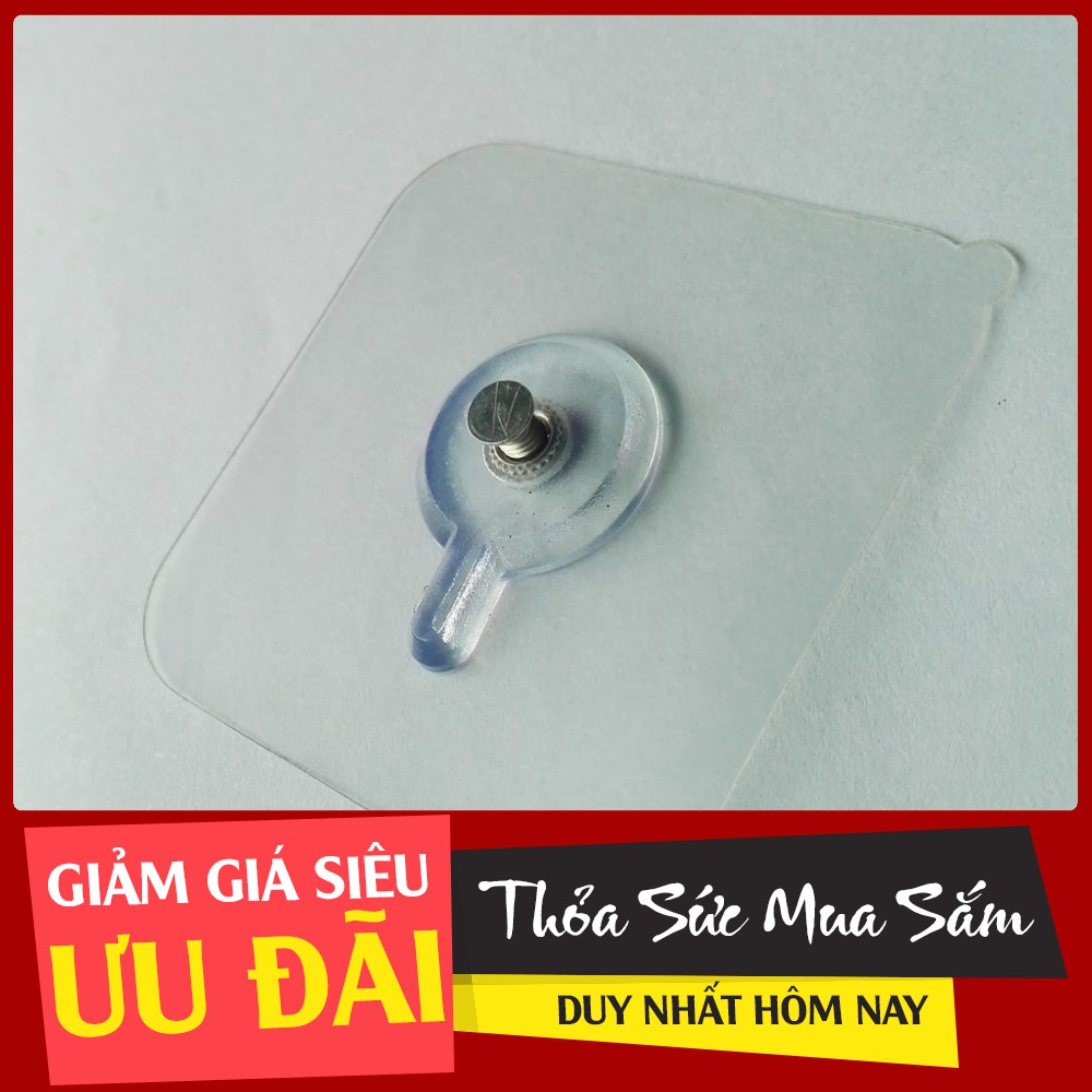 (Hàng Đẹp)  combo 2 Móc dán tường treo đồng hồ - 7265 (Rẻ Là Mua)