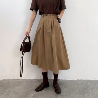 CHÂN VÁY DÀI MIDI KOREA 2020