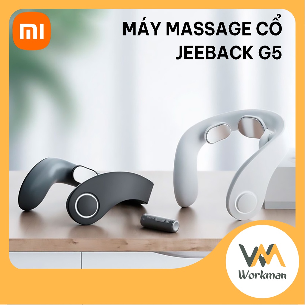 Máy Massage Cổ - Vai - Gáy, Bấm Huyệt Cổ Xiaomi Jeeback G5 - HÀNG CHÍNH HÃNG