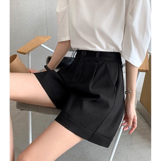 Quần short đùi nữ gập gấu năng động, Quần đùi nữ ống rộng chất tuyết mưa loại 1