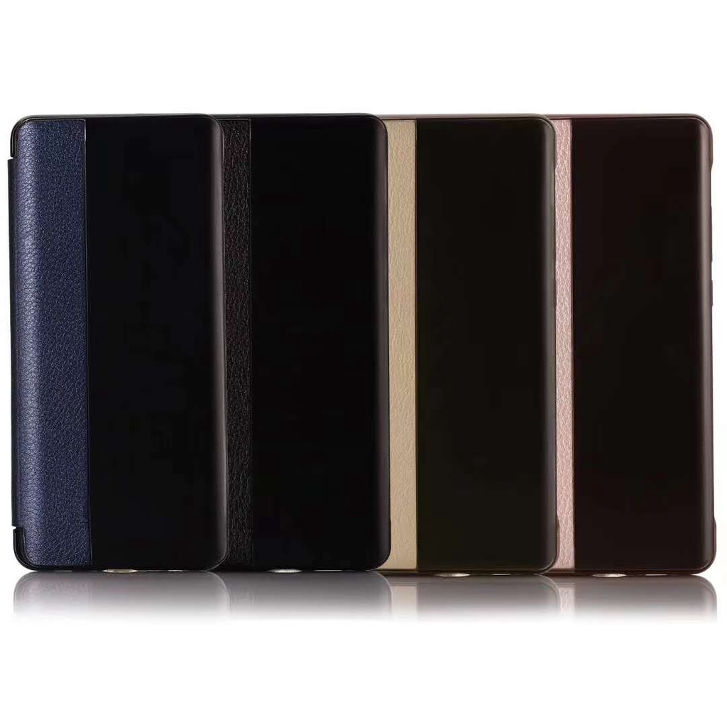 Bao da điện thoại nhựa có ô cửa sổ thông minh Huawei P40 Pro P40 P10 P10 Plus P30 Pro P30 P20 Pro P20 P20 Lite P30 Lite