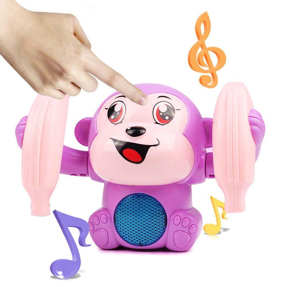 Đồ Chơi Khỉ Điện Tử Phát Nhạc Vui Nhộn Dành Cho Bé