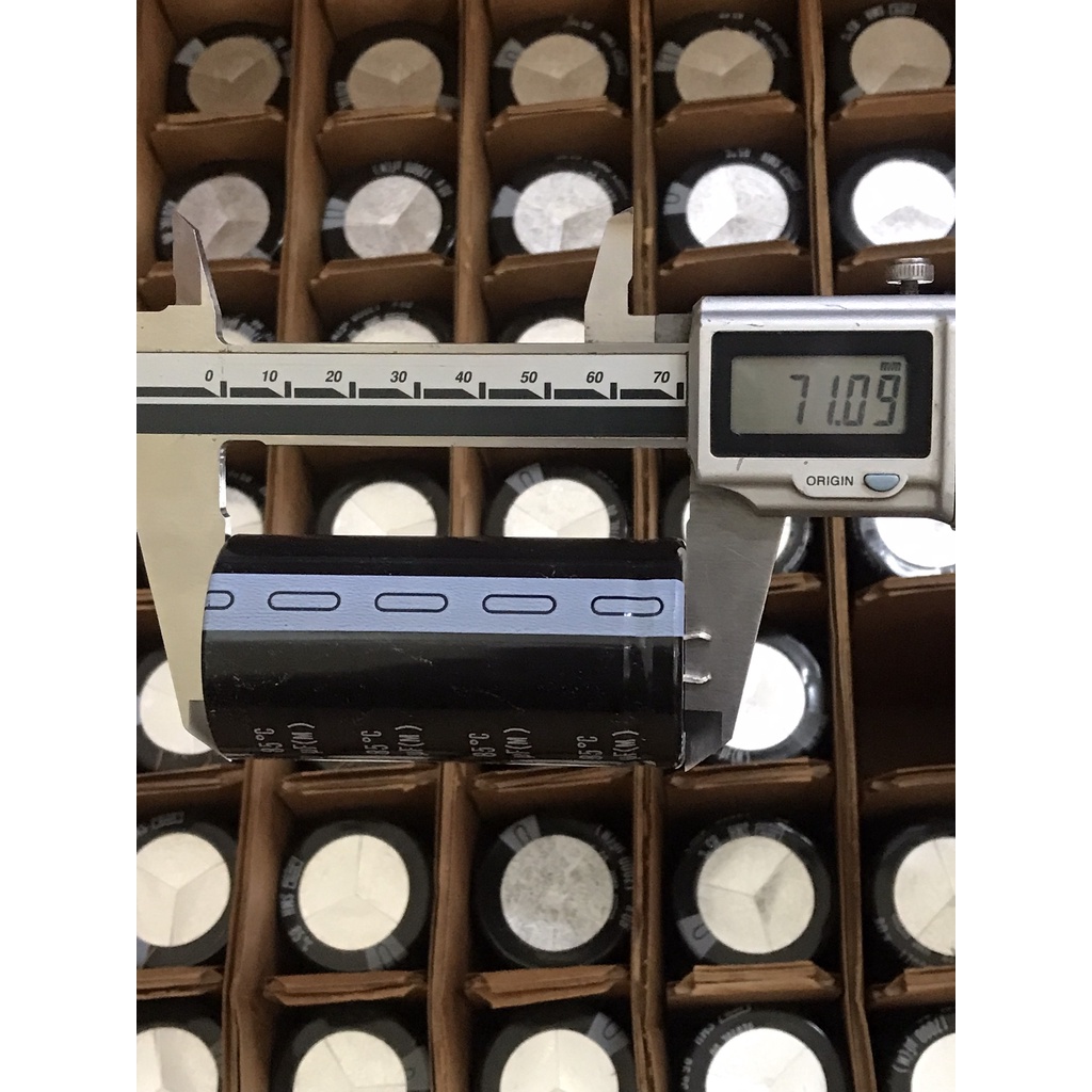 TỤ LỌC NGUỒN 17000uF 80V CHÍNH HÃNG NIPPON CHEMICON TỤ HOÁ