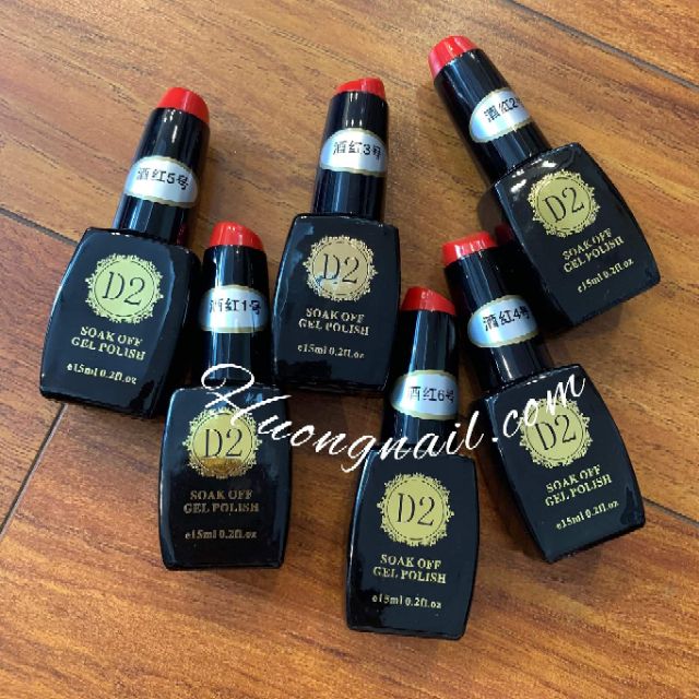 Set sơn gel đỏ thần thánh