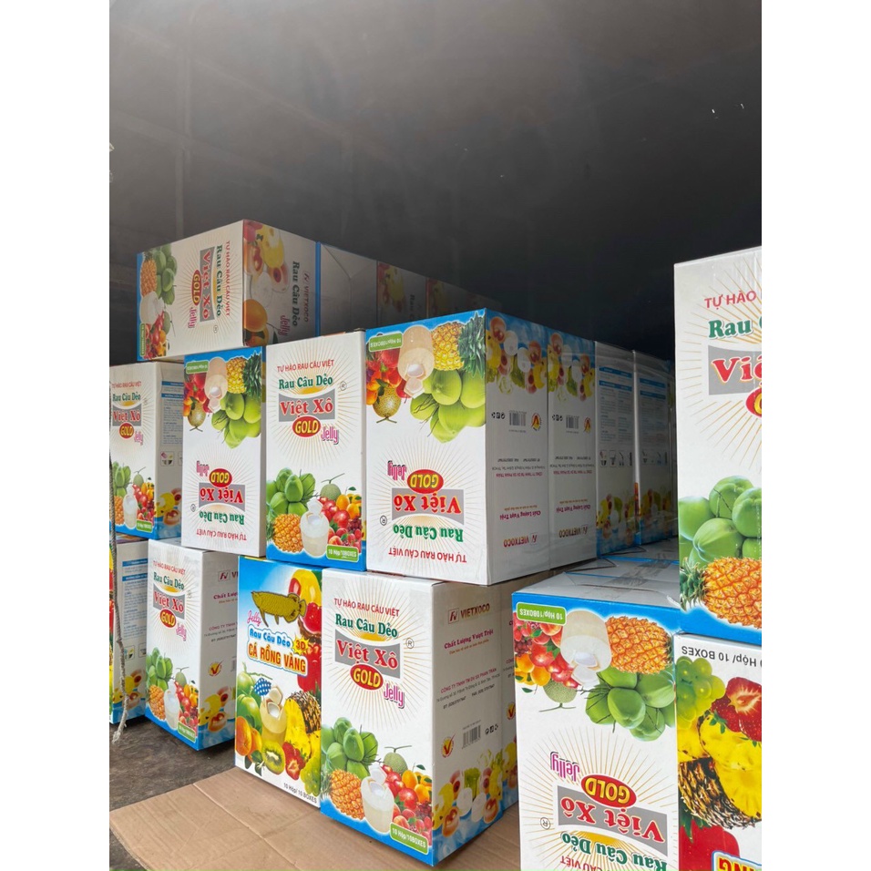 Bột Rau Câu Dẻo Việt Xô Gold / Con Cá Dẻo 10gr/gói - Nông Sản Quê SallyFood