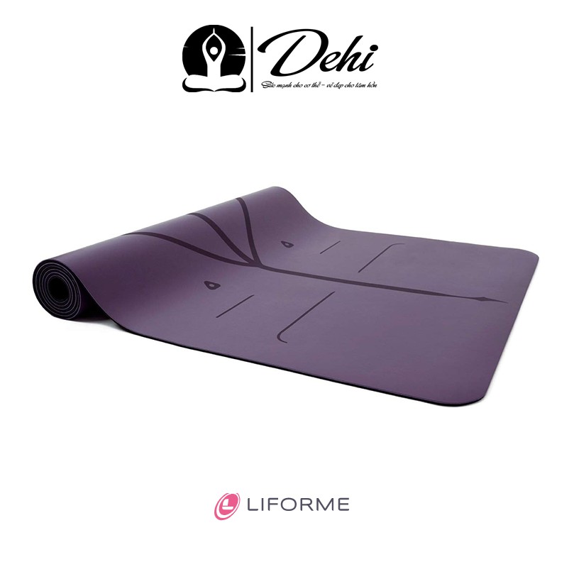 Thảm tập Yoga Chính Hãng LIFORME bản thường- YOGA DEHI