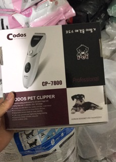 tông đơ cắt lông chó mèo codos 7800 và 6800 pro