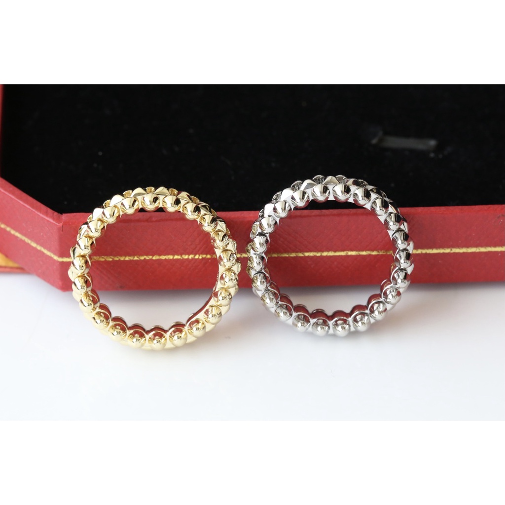 Hàng Mới Về Nhẫn Hình Viên Đạn Bằng Thép Titan Đính Đá Thời Trang Dành Cho Nam Nữ