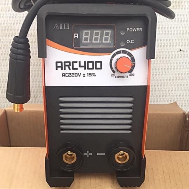 Máy hàn que Jasic ARC 400 J45 - Thiết bị hàn chuyên nghiệp, điện áp 3 pha AC400V±10%