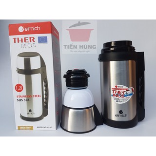 Phích giữ nhiệt elmich inox 304 1,2l el6950