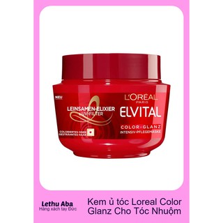 🌼🔔Kem ủ tóc Loreal Elvital dưỡng tóc mềm mượt