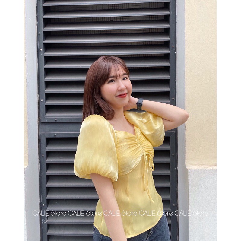 ÁO NHÚN NGỰC TAY BỒNG CALIE STORE