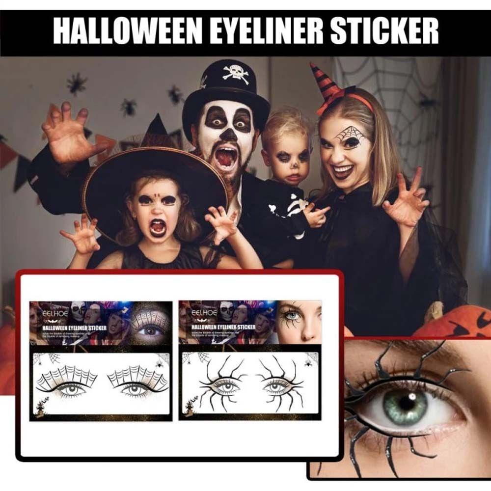 Miếng Dán Kẻ Mắt Tự Dính Trang Trí Halloween