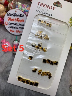 Set Phụ Kiện Hàn Quốc Trang Trí móng Nails