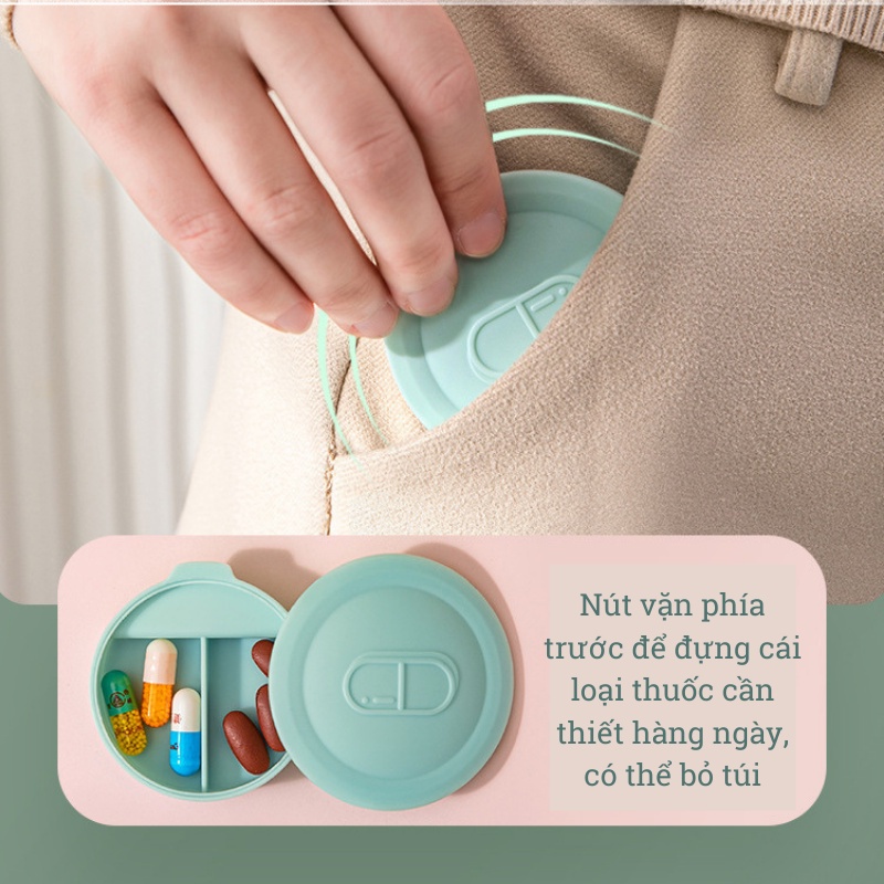 Hộp Đựng Thuốc Gia Đình 3 Tầng Hộp Y Tế Phân Loại Thuốc Cỡ Lớn Siêu Tiện Dụng