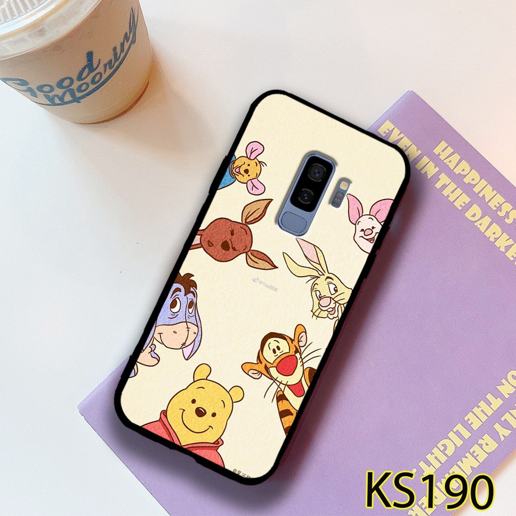 Ốp lưng Samsung S8/S8 Plus/S9/S9 Plus in hình Gấu Pooh  siêu đáng yêu, độc, lạ_KINGSTORE.HN_Ốp SS S8/S8P/S9/S9P