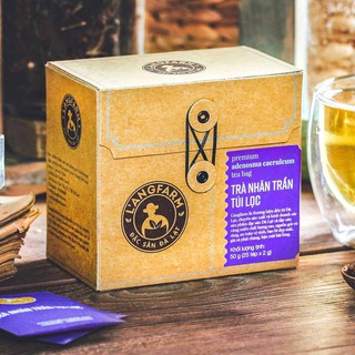 Trà nhân trần túi lọc L'angfarm, hộp 25 tép Được chế biến từ nguyên liệu tự nhiên, hương vị thơm ngon.
