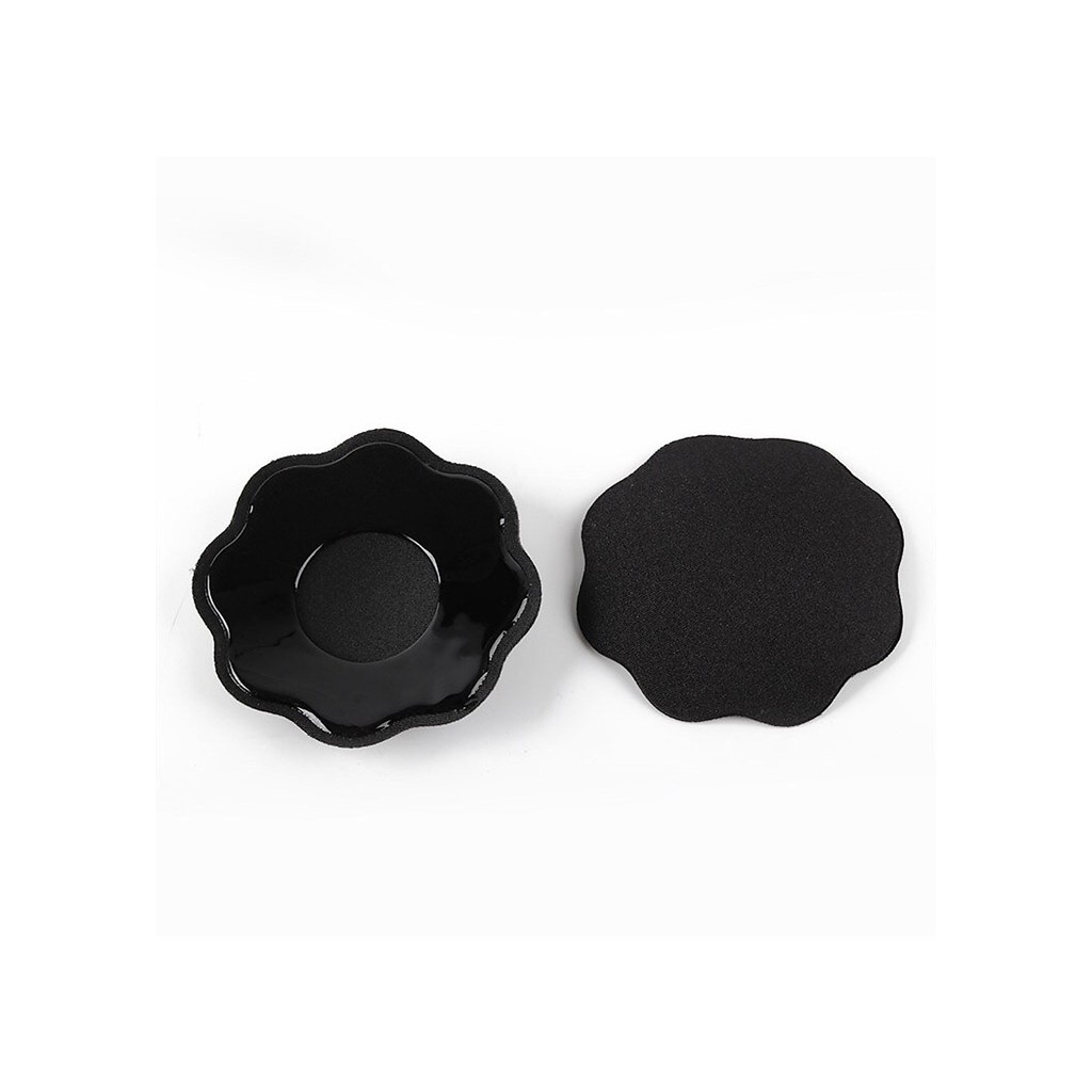 Miếng dán đầu ty hình hoa ( Đen, Da) | BigBuy360 - bigbuy360.vn