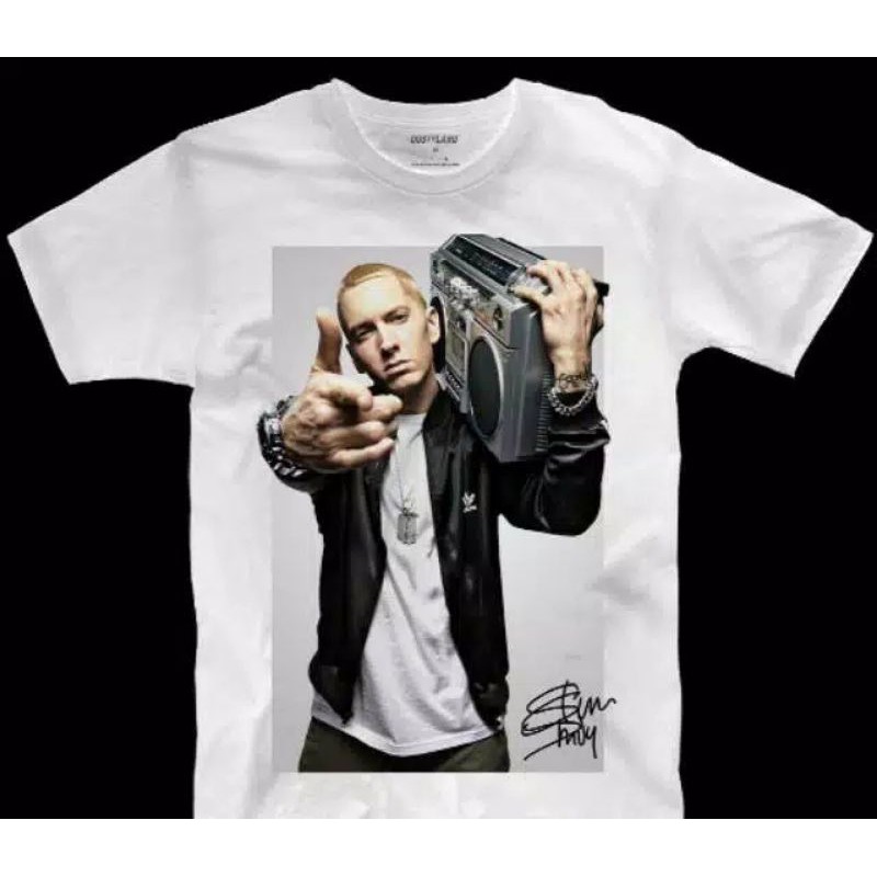 Áo Thun In Hình Nhóm Nhạc Eminem Cá Tính