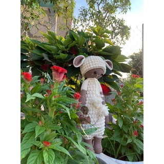 Thú Bông len cừu poppy handmade