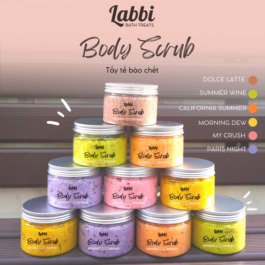 TỔNG HỢP  Body Scrub / Tẩy tế bào chết body