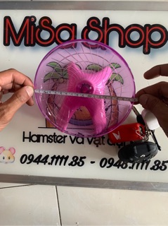 wheel parabol 18cm cho hamster