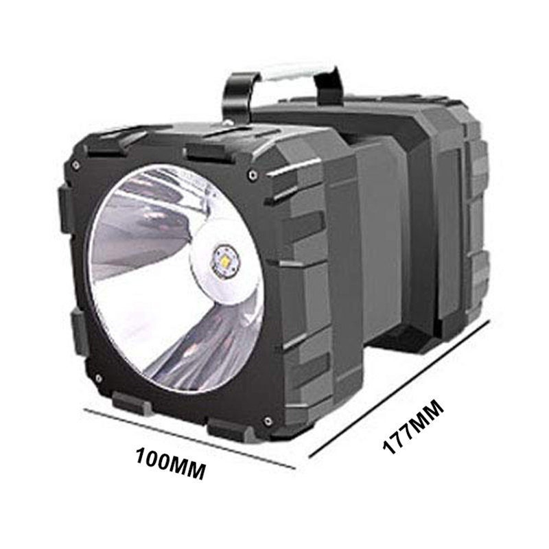 Siêu Sáng 100000Đèn Pin Cầm Tay 40W Chống Thấm Nước Với Thiết Kế Hai Đầu Tiện Dụng