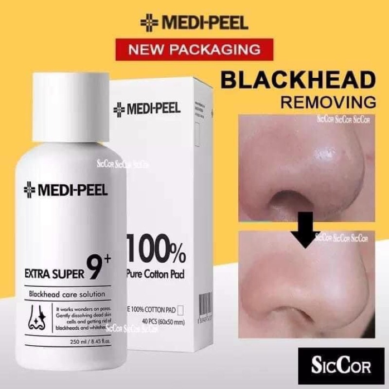 Ủ mụn Medipeel super extra 9 chai 250ml