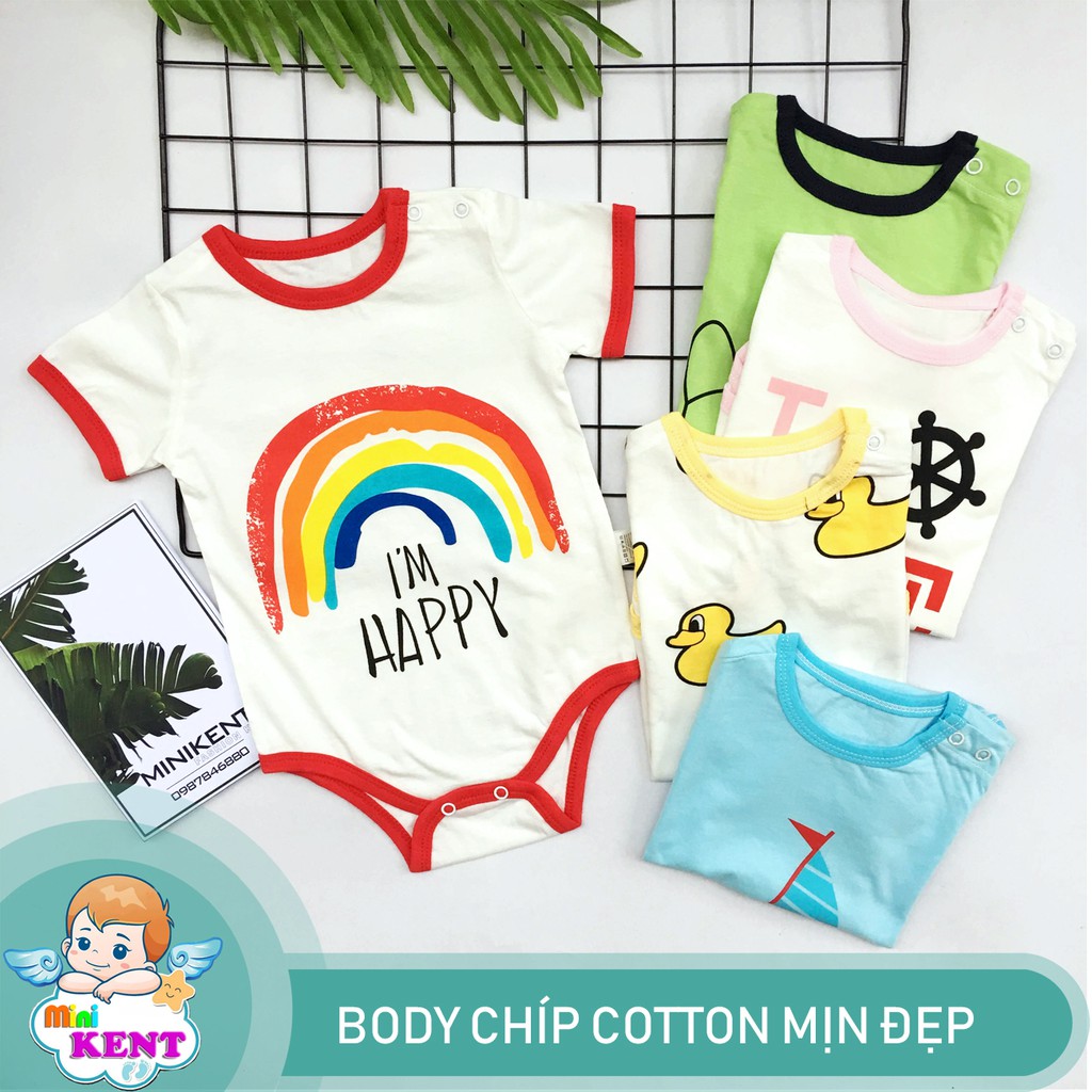 Body chip ngắn tay cho bé trai / bé gái