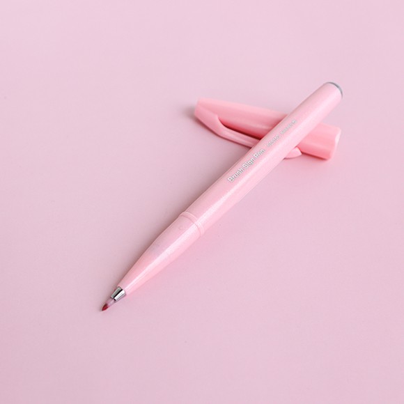 [CRABIT DEAL] Bút Pentel Fude Touch Brush Sign - Bút lông viết Calligraphy - Pastel [GIÁ TẬN XƯỞNG]