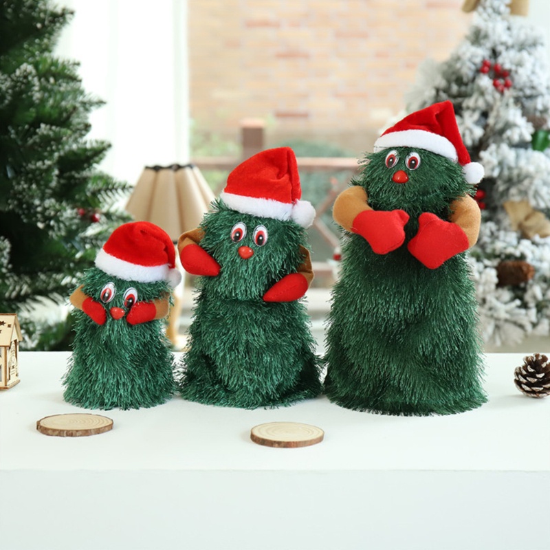 Cây Thông Giáng Sinh Điện Tử Nhảy Múa Có Nhạc Dành Cho Búp Bê