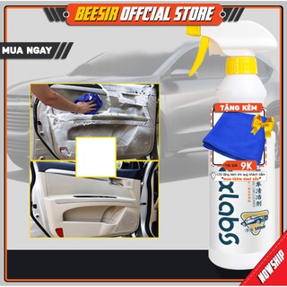 Bọt xịt làm sạch vệ sinh nội thất ô tô đa năng texlabs 500ml beesir