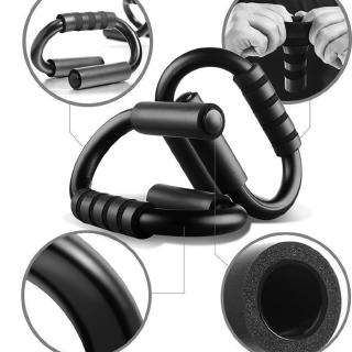 S Shape Push Up Stand Handle Bar Gym Fitness Arms Chest Muscle Builder