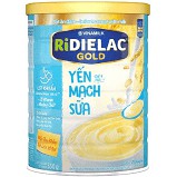 Bột ăn dặm Ridielac Gold lon 350g - Yến Mạch Sữa