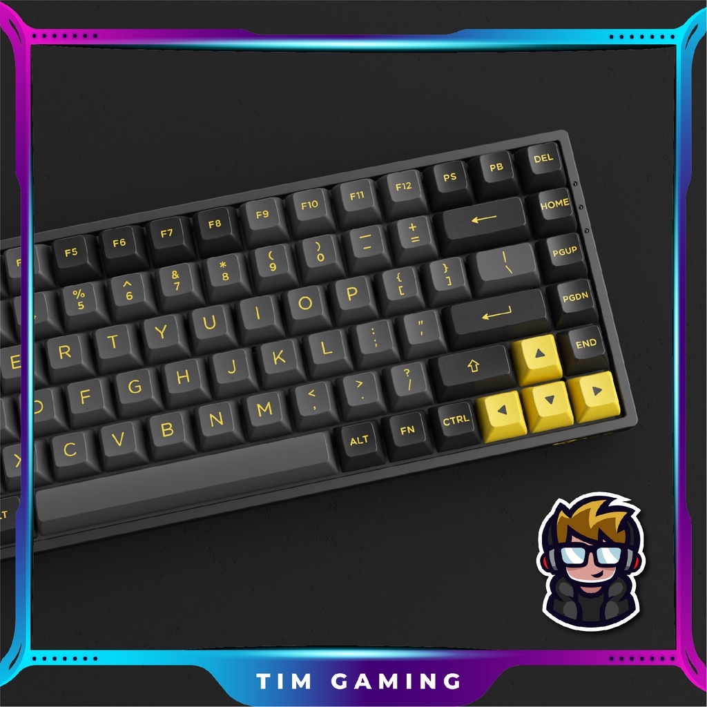 Bàn phím cơ AKKO 3084B Plus Black & Gold