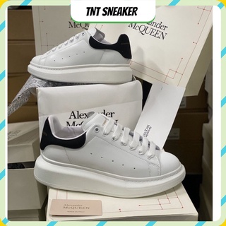 Giày sneaker mcq trắng gót đen nam nữ, giày thể thao thơì trang 2022 full box + bill