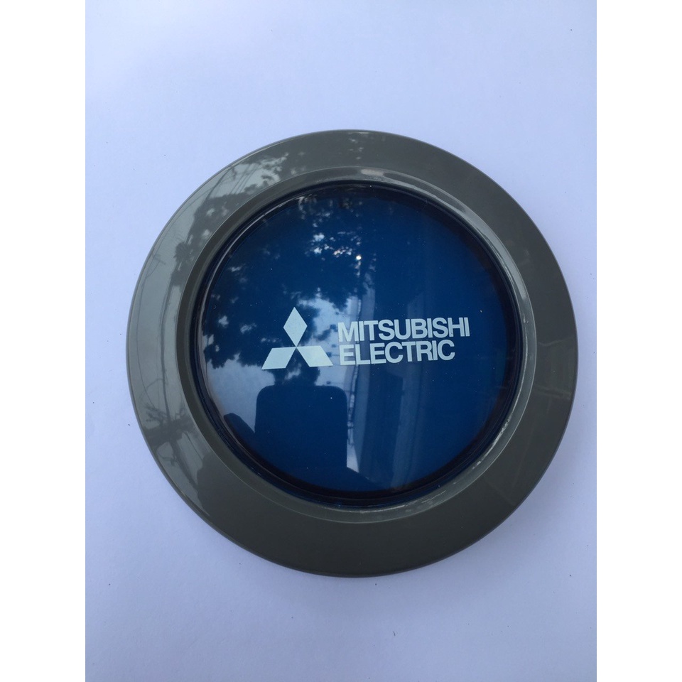 Logo, lô gô, mặt nạ gắn lồng quạt Mitsubishi chính hãng