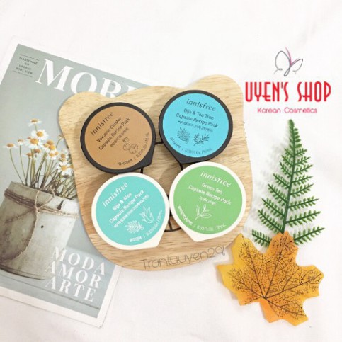 HHN DVQ Mặt nạ Innisfree Capsule Recipe Pack 10ml 8 HHN