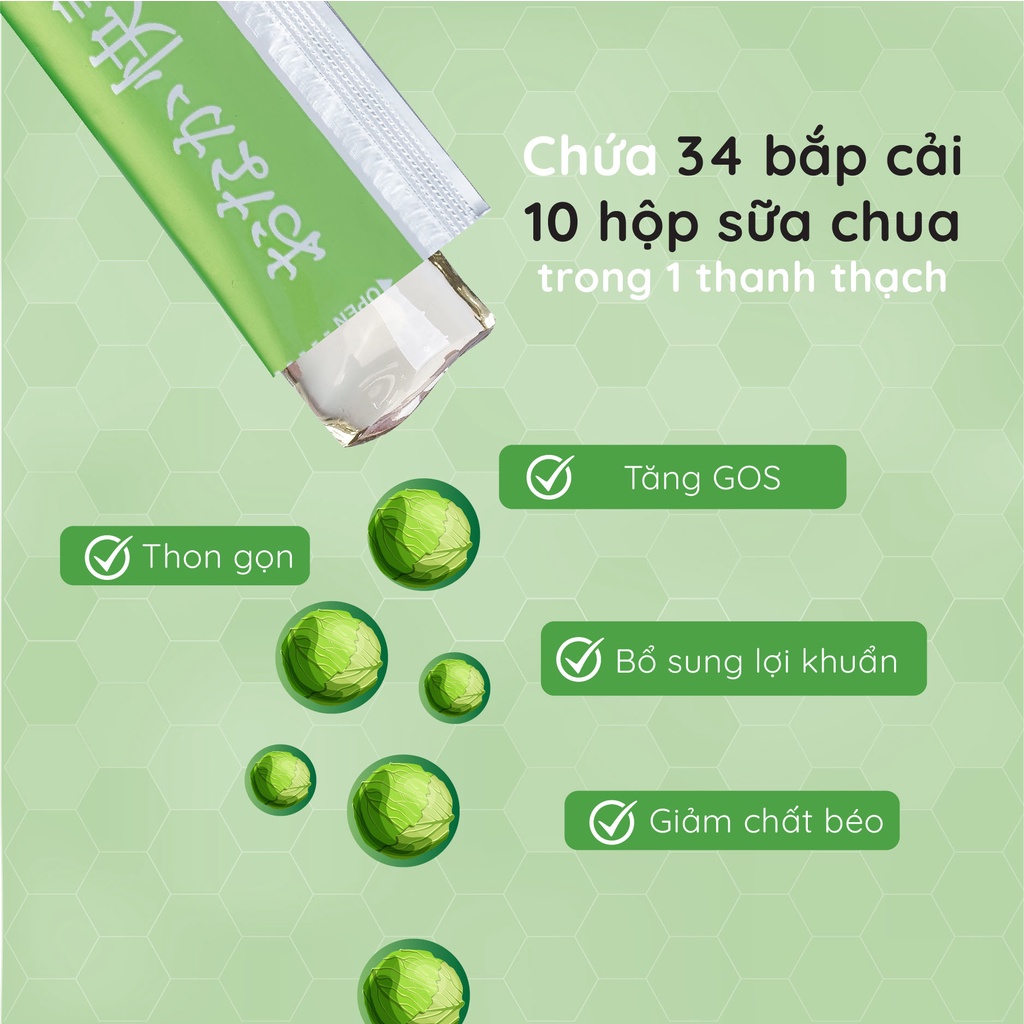 Thực Phẩm Hỗ Trợ Aishitoto Giảm Hấp Thụ Chất Béo Fiber Jelly 10g x 15 Gói