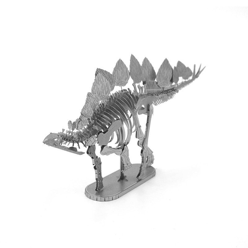 Mô hình 3D kim loại lắp ráp khủng long Stegosaurus Skeleton [ Chưa Lắp ]