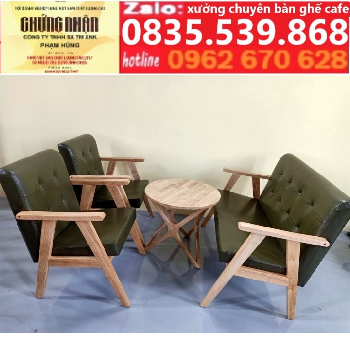 Bàn ghế cafe bàn ghế quán cafe sofa cafe giá rẻ