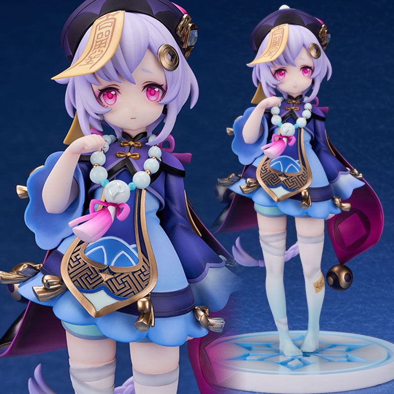 Genshin Impact Liyue Qiqi Q Ver. Mô Hình Con Bò 17cm Trang Trí Đáng Yêu